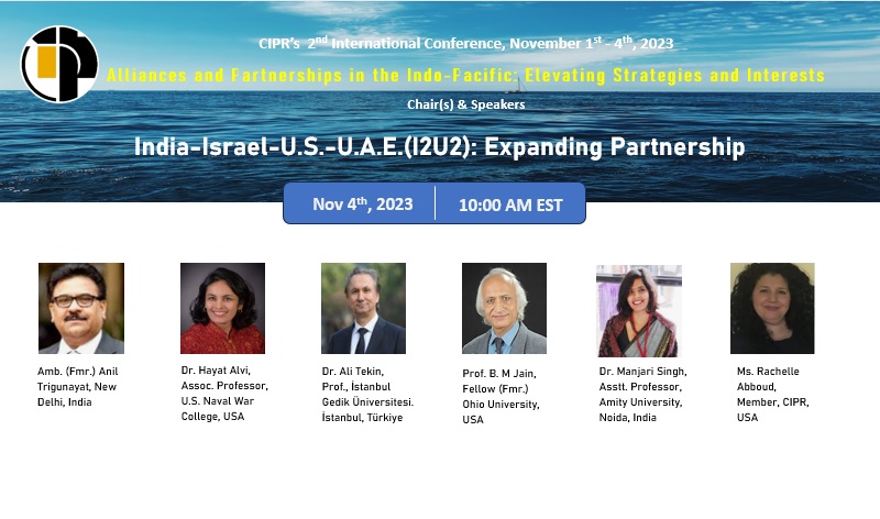 India-Israel-U.S.-U.A.E.(I2U2): Expanding Partnership