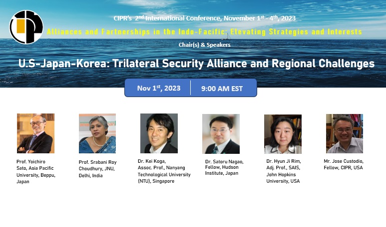 U.S-Japan-Korea: Trilateral Security Alliance and regional challenges